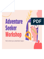 Adventure Seeker Workshop by Slidesgo
