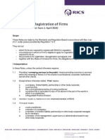 Firm Regulation Rules for the Registration of Firms Wef 1 April 2020