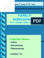 Family: Vibrionaceae: Prof. Khalifa Sifaw Ghenghesh