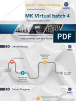 Sosialisasi DQ & PMK Virtual 4