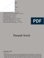 Dampak Sosial KLP 3