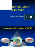Bioanalytical Aspect in BE Study: Yantirta Indra Kurniawan
