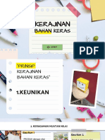 Kerajinan Bahan Keras Prakarya Kelas 9