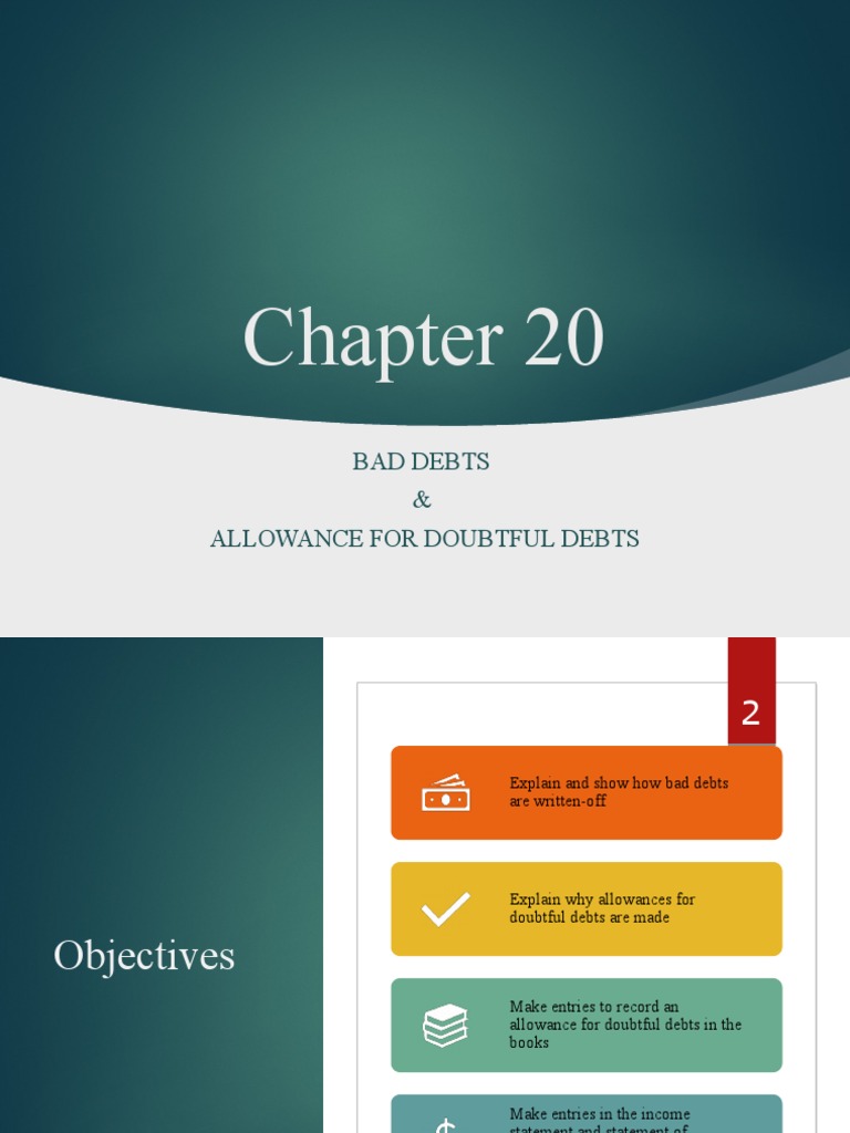 Bad Debts and Allowance Accounting | PDF | Bad Debt | Debt