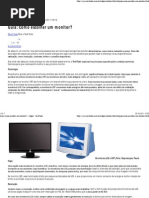 Como Escolher Um Monitor