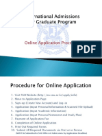 Online Application Guide(Spring 2020, Graduate)