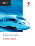 Braking System in Metro Train | PDF | Brake | Force