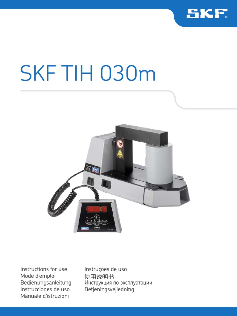 SKF Induction Heater TIH 030m PDF Inductor Electrical Engineering