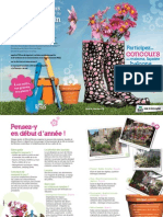concours des maisons, facades et balcons fleuris de la ville de Rennes