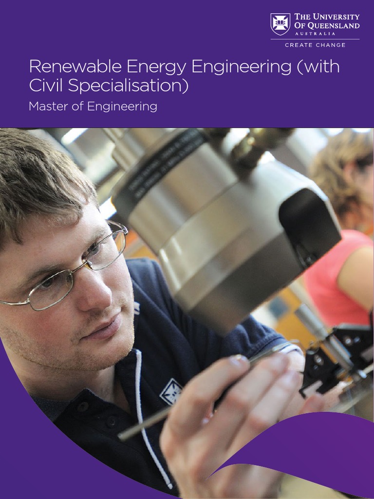 Renewable Energy Engineering Study Plan | PDF | Engineering ...