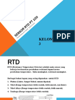 Sensor RTD PT 100