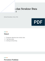 Algoritma dan Struktur Data pertemuan 1