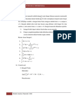 Metode Integral Diferensial