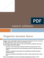 APRESIASI SASTRA