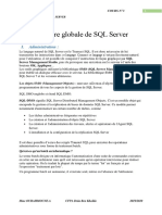Cours3 L'architecture globale de SQL Server