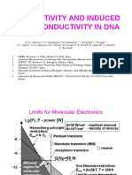 Conductivity and Induced Conductivity in DNA