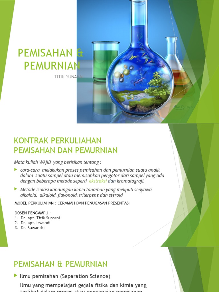 Separation Methods - 2021 | PDF