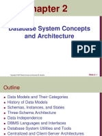 Database System Concepts and Architecture: Slide 2-1