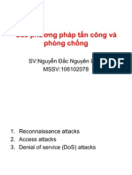 Các phương pháp tấn công và phòng chống