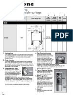 Reading The Parts Table For Sleeve Style Springs