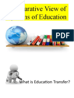 Comparative View of Systems of Education