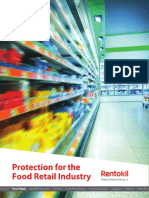 Food Retail Pest Control Brochure