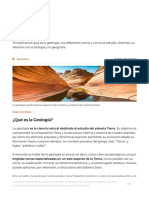 Geología - Concepto, Ramas, Importancia y Carrera de Geología