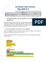 Taller de Juego GLOBOS