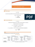 Sine Test Calculations