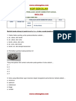 12 - Soal PAS BIOLOGI Kelas 12 Semester 1