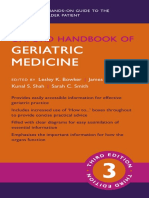 Oxford Handbook of Geriatric Medicine 3rd Edition