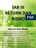 BAB III - Return Resiko Ppt