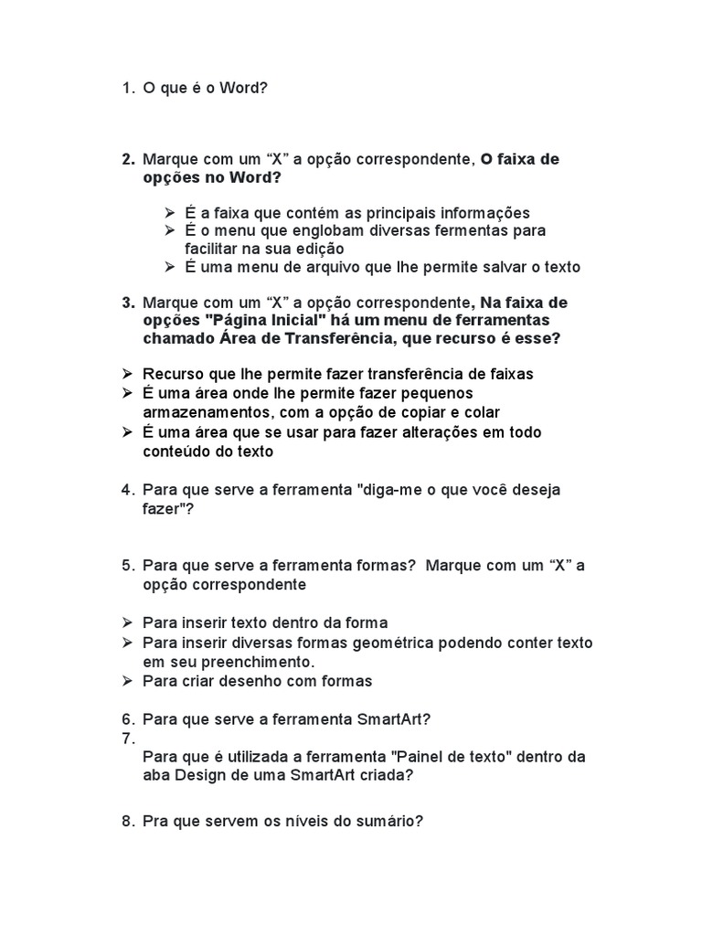 Ferramentas e Funcionalidades do Word | PDF | Arte