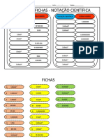 Notacao Cientifica FICHAS