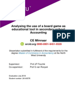 Analysing The Use of A Board Game As Educational Tool in Secondary School Accounting