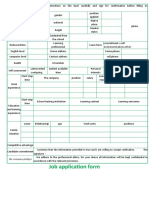 Job Application Form-WPS Office