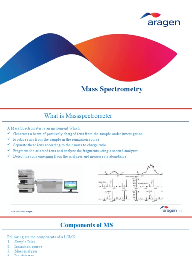 LC MS | PDF | Mass Spectrometry | Liquid Chromatography–Mass Spectrometry