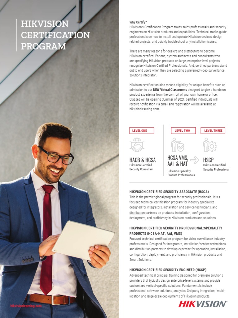 Hikvision Certification Training Overview | PDF | Professional ...
