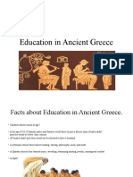 203141144 Education in Ancient Greece
