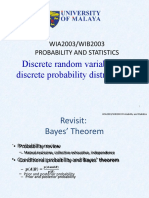 WIA2003/WIB2003 Probability and Statistics