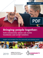 Bringing People Together How Community Action Can Tackle Loneliness and Social Isolation