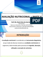 Aula 2 - Avaliação Nutricional