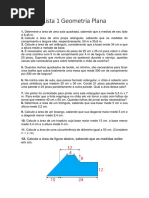 Lista 1 Geometria Plana
