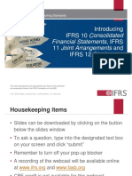 Introducing IFRS 10 Consolidated 11 Joint Arrangements and IFRS 12 Disclosures