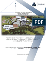 Universidad de San Carlos de Guatemala Facultad de Arquitectura Escuela de Arquitectura