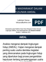 Partisipasi Masyarakat Dalam Penyusunan Amdal