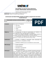 Associação de Resistores Usando Os Mapas Conceituais de Novak