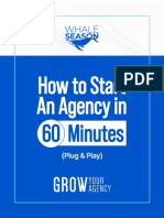 How To Start Your Agency in 20 Minutes or Less