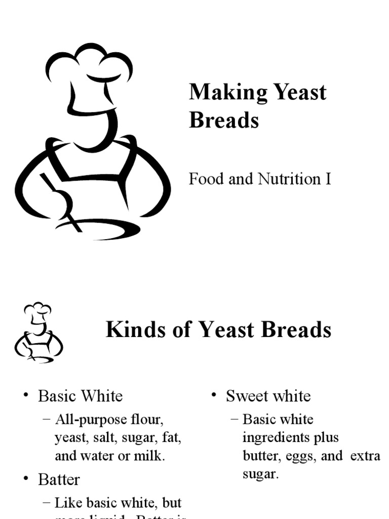 Making Yeast Breads Food and Nutrition I PDF Breads Dough