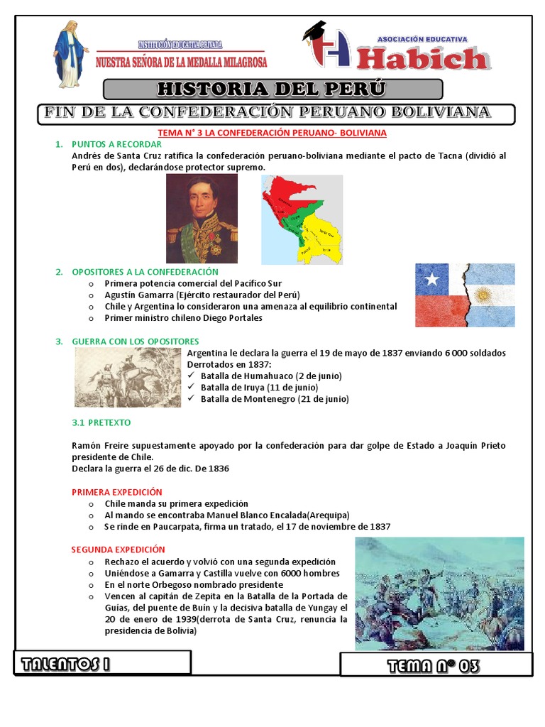 Tema 3 Resumen Historia Del Perú-4p | PDF